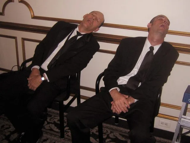 the reception, hour six