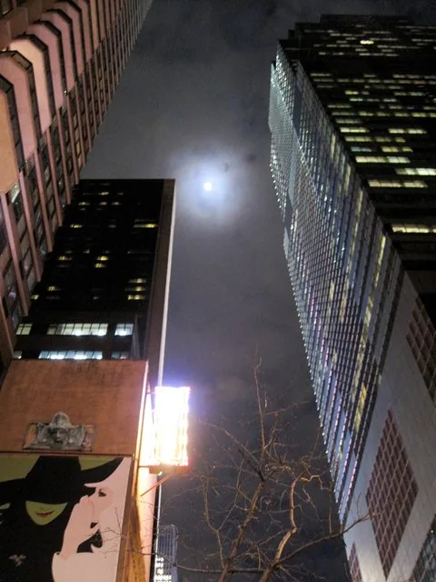 looking up on 43rd